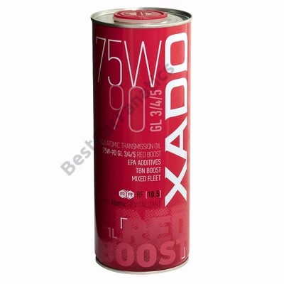 XADO 75W-90 GL3/4/5 RED BOOST 1L kiszerelésű szintetikus váltó olaj 26118