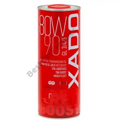 XADO 80W-90 GL3/4/5 RED BOOST 1L kiszerelésű váltó - hajtómű olaj 26119