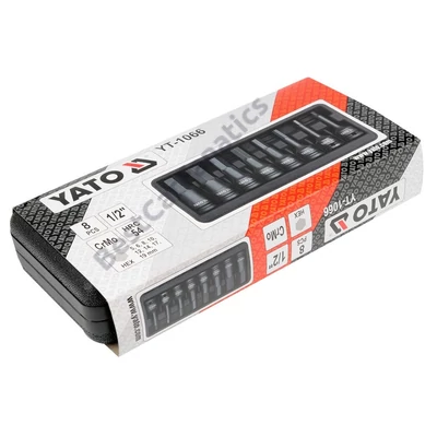 YATO gépi bit dugókulcs készlet imbusz 1/2