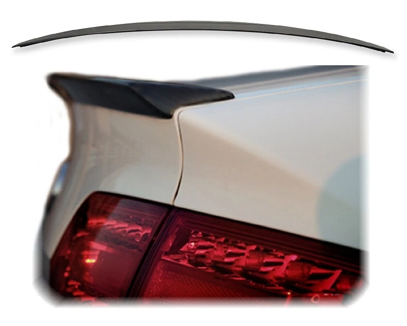 AUDI A4 S4 RS4 B8 2007-2011 limousine matt fekete ABS műanyag csomagtartó spoiler