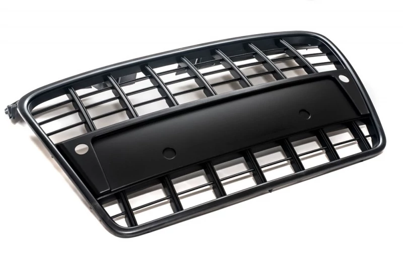 AUDI A4 B7 8E 8H 2004-2009 S-line stílusú fekete hűtőrács