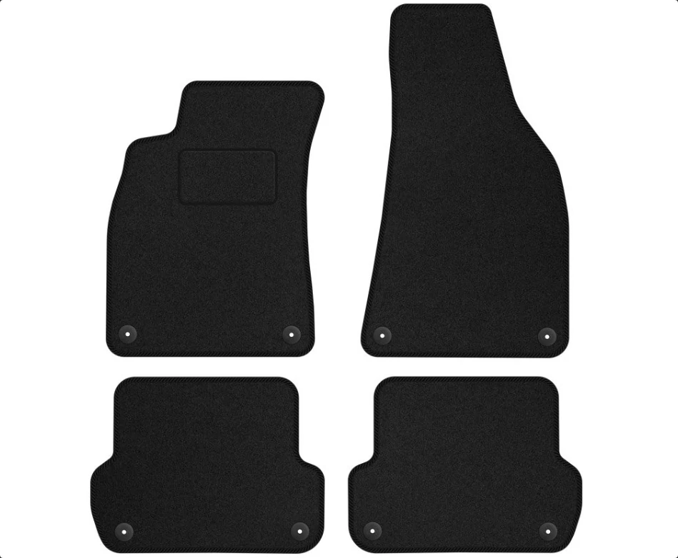 SEAT Exeo 2008-2014 fekete velúrszőnyeg szett