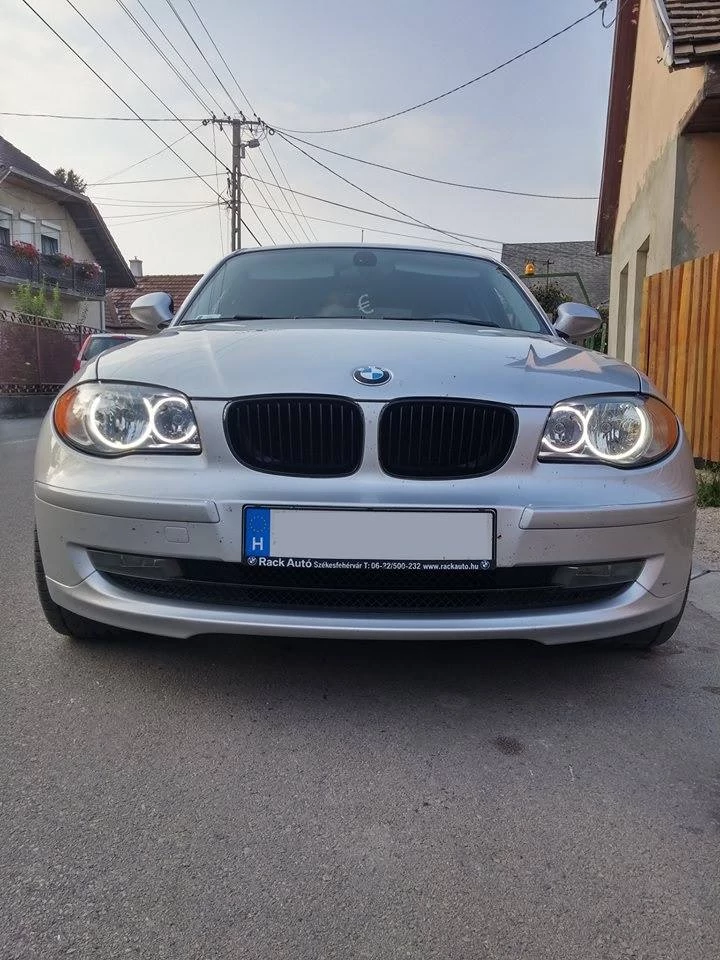 BMW E81 E82 E87 E88 120SMD LED fehér angel eye nappali menetfény karika szett
