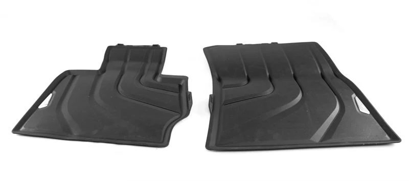 Gyári BMW F25 X3 F26 X4 Allweather tépőzáras fekete első gumiszőnyeg szett 51472458442