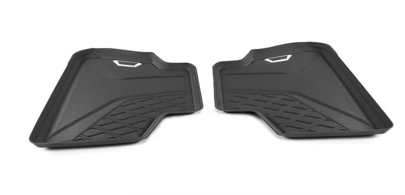 Gyári BMW G05 X5 Floor Liner tépőzáras fekete hátsó hótálcás gumiszőnyeg szett 51472458560