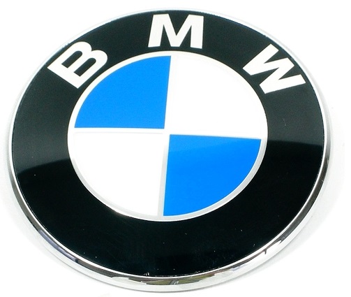 Gyári BMW E46 cabrio 61mm-es  csomagtartó embléma 51137019946