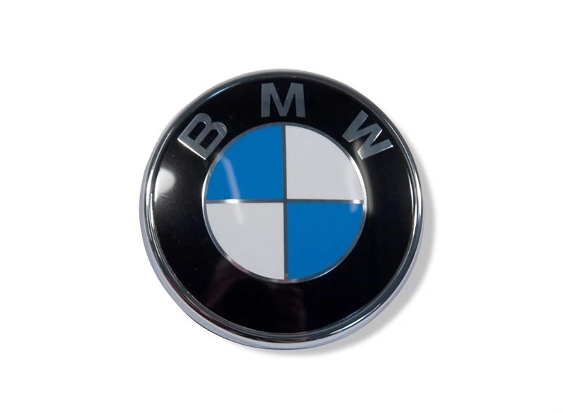 Gyári BMW E82 E88 70mm-es csomagtartó embléma 51147166445
