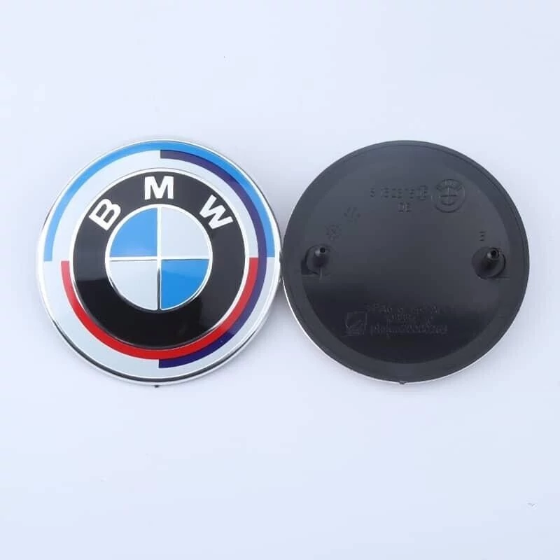 Gyári BMW 50 Yahre 74mm-es csomagtartó embléma 51148087195