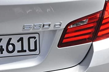 Gyári BMW 530d csomagtartó felirat F10-re 51147219547