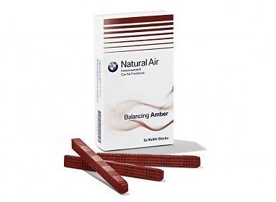 Gyári BMW Natural Air utastér illatosító - légfrissítő utántöltő stick Balancing Amber 83122285676