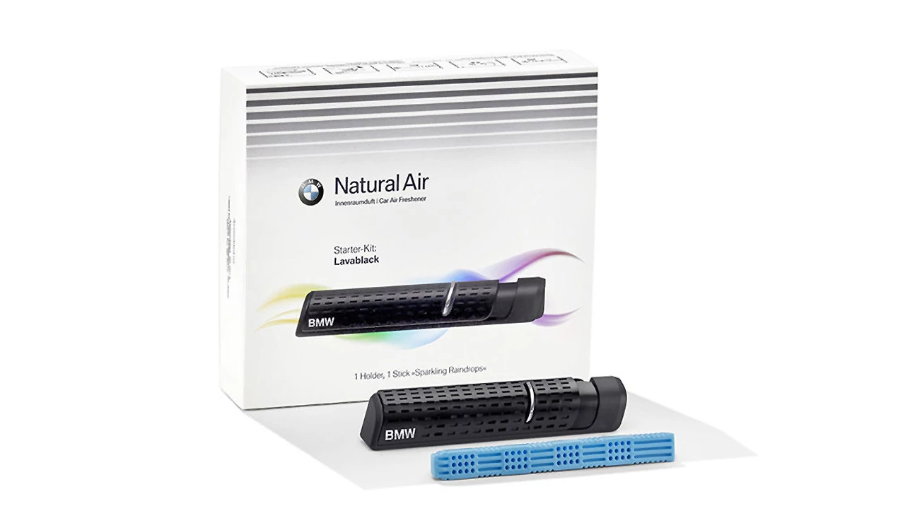 Gyári BMW Lavablack Natural Air utastér illatosító - légfrissítő starter kit 83125A07EC3