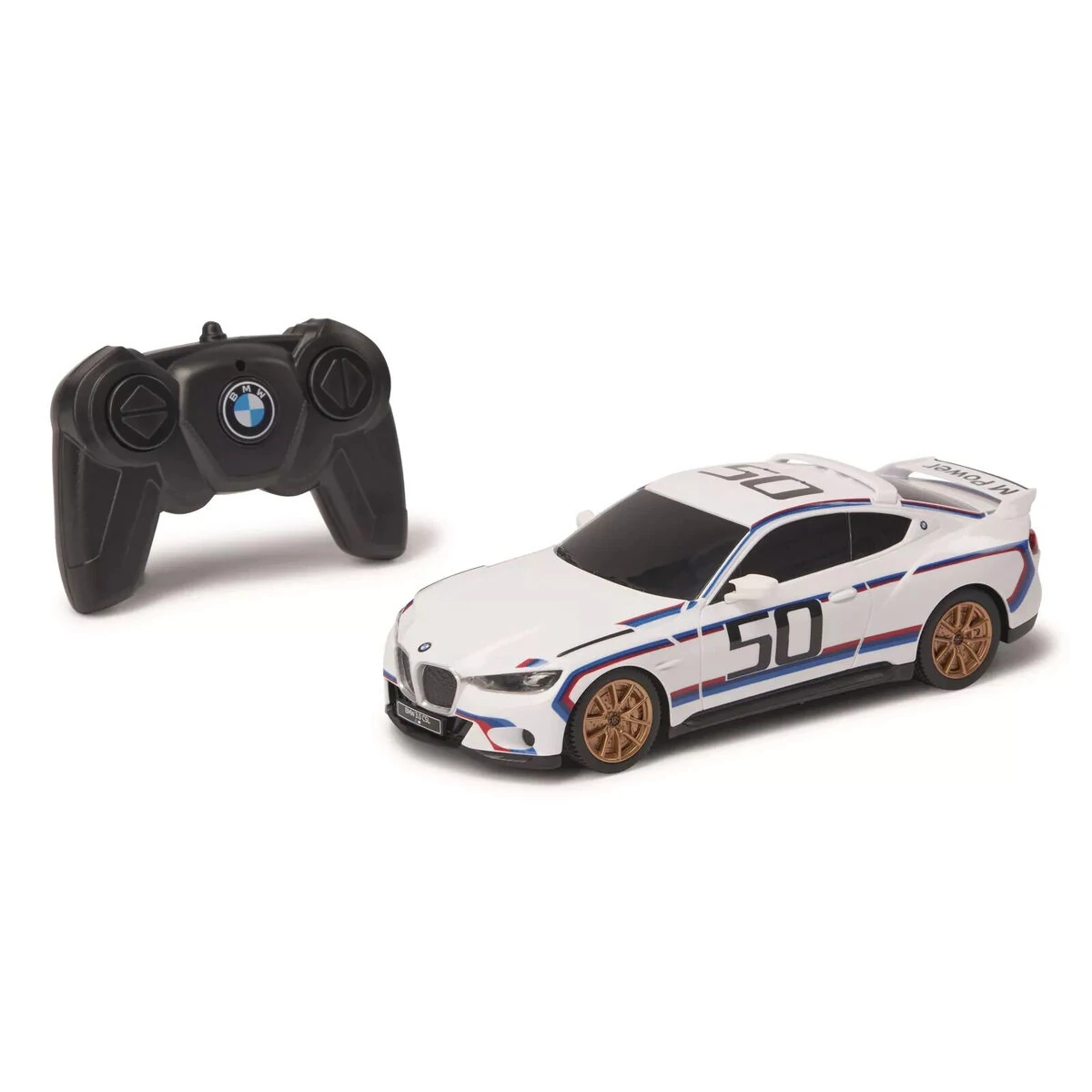 Gyári BMW 3.0 CSL RC távirányítós játék autó 1:24 80445B308D8