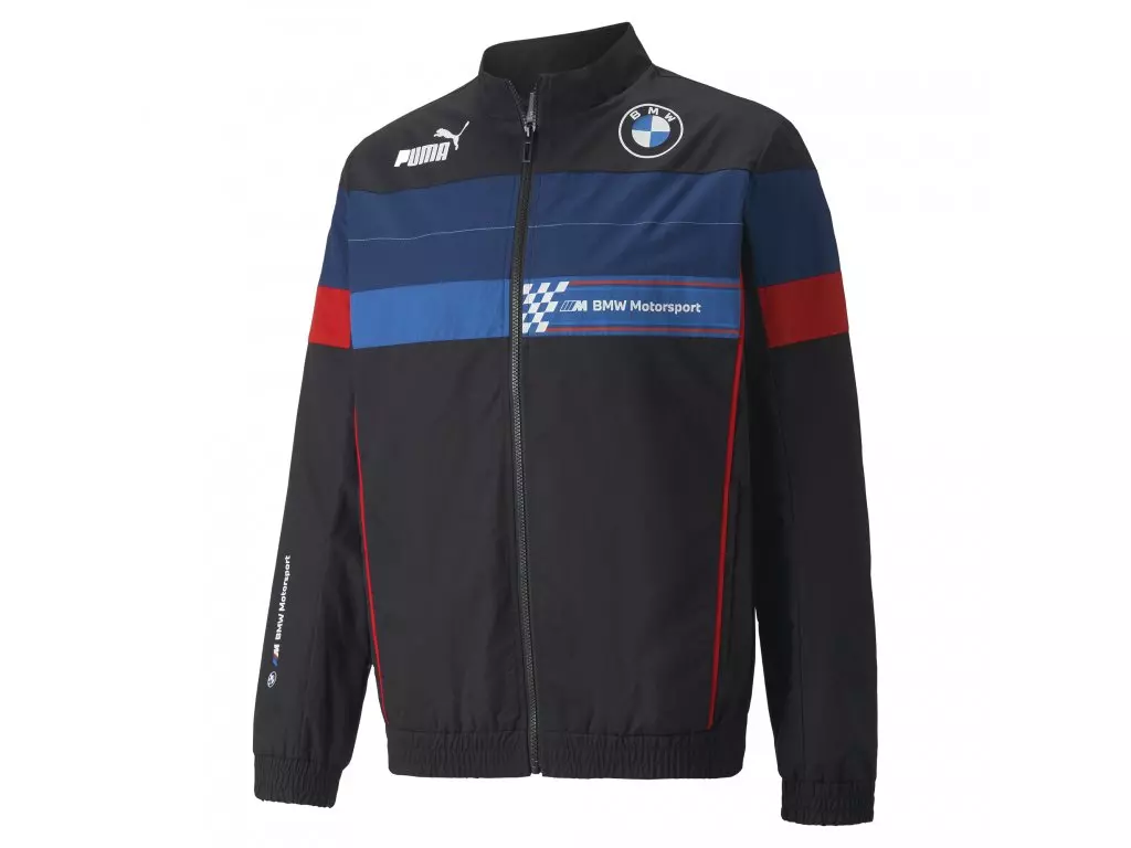 Gyári BMW M Motorsport 2022 fekete férfi kabát - dzseki 80145A21679 XS-es méret