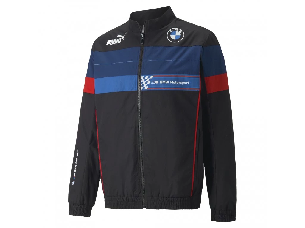 Gyári BMW M Motorsport 2022 fekete férfi kabát - dzseki 80145A21680 S-es méret
