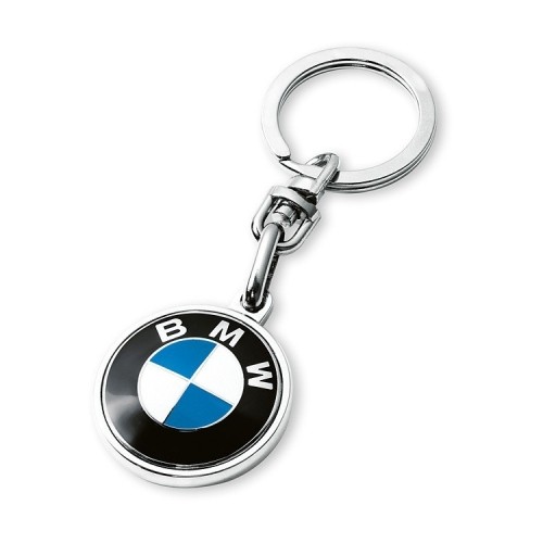 Gyári BMW logós kerek kulcstartó 80230444663