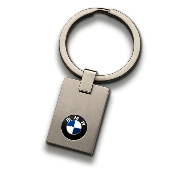 Gyári BMW Négyzet rozsdamentes kulcstartó 2018-as 80272454772