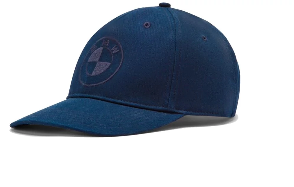 Gyári BMW logós sötétkék baseball sapka 80162864020