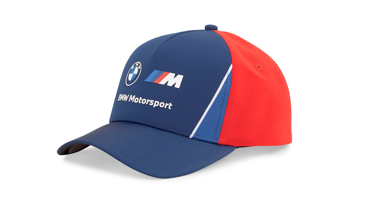 Gyári BMW M Motorsport 2022 kék - piros baseball sapka 80165A56329