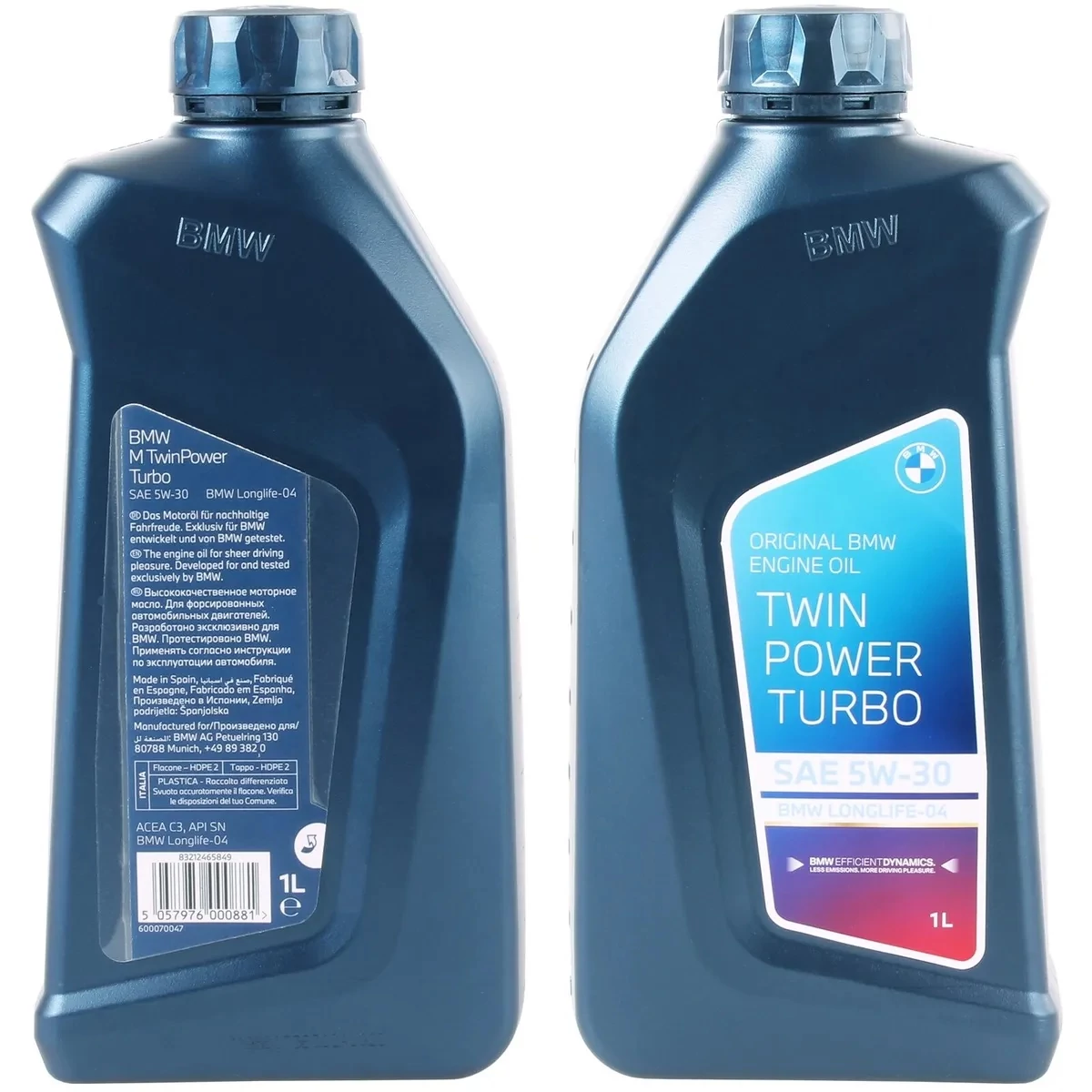Gyári BMW Twin Power Turbo 5W-30 LL-04 motorolaj 1L 83212465849