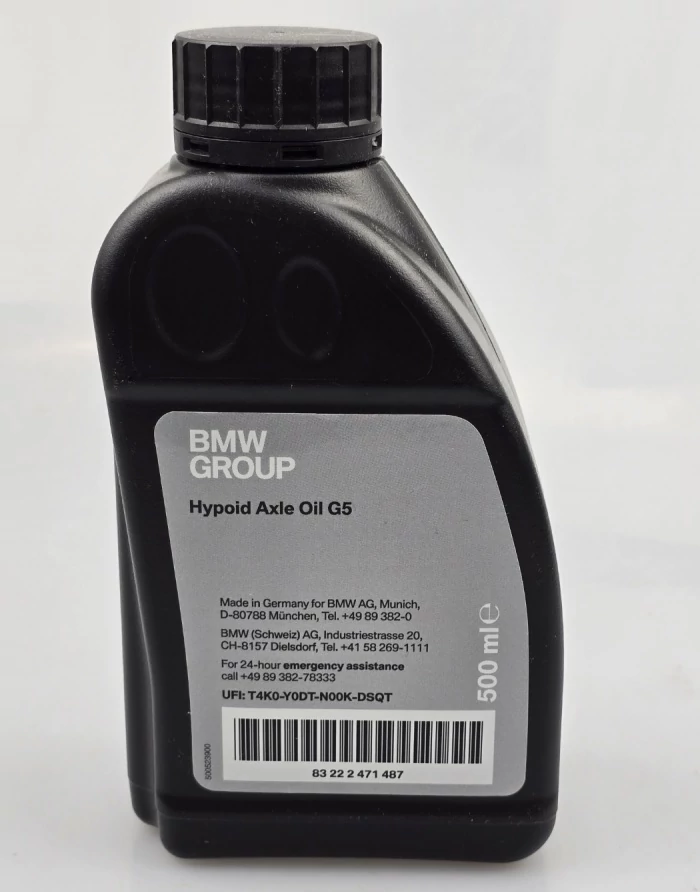 Gyári BMW G5 differenciálmű olaj 75W-80 500mL 83222471487