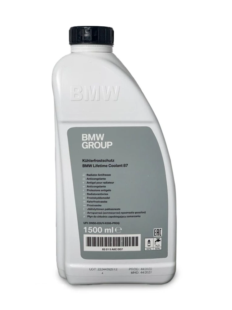 Gyári BMW hűtőfolyadék - fagyálló 1,5L 83515A6CDD7