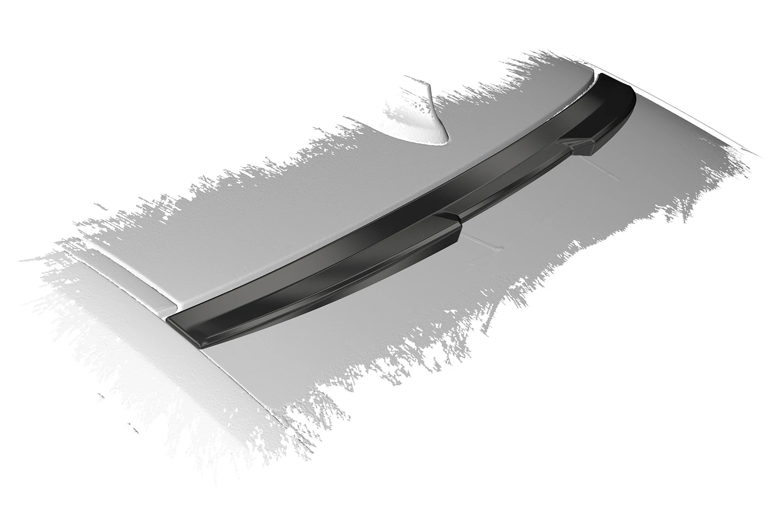 BMW F22 coupe alapozott fekete CSR HSB079-L hátsó ablak spoiler