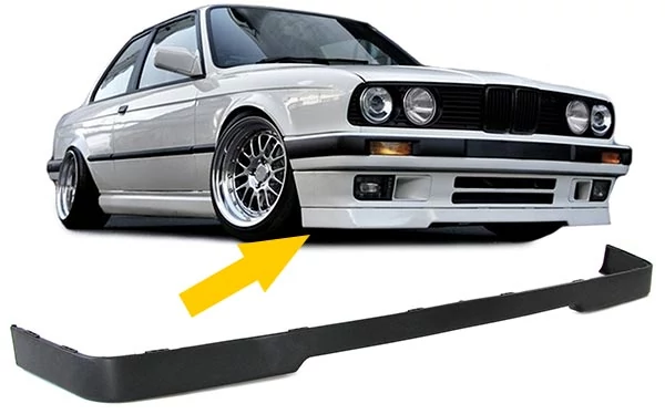 BMW E30 318IS utángyártott műanyag spoiler koptató lippe