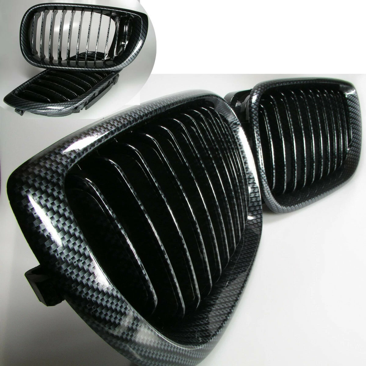 BMW E46 2002-2005 limousine touring compact faceliftes carbon fekete vese