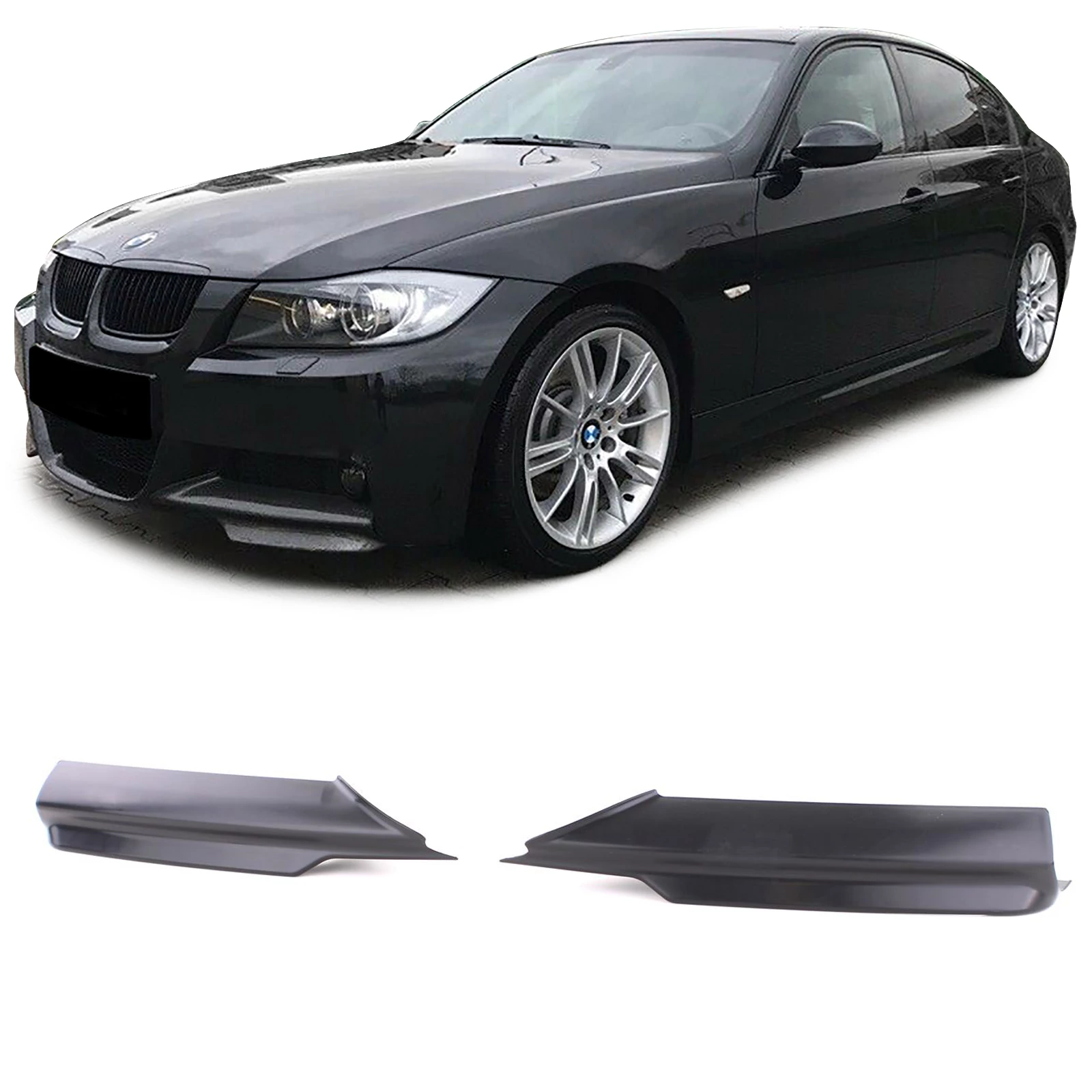 BMW E90 E91 2005-2008 ABS utángyártott koptató pár M-packet lökhárítóra