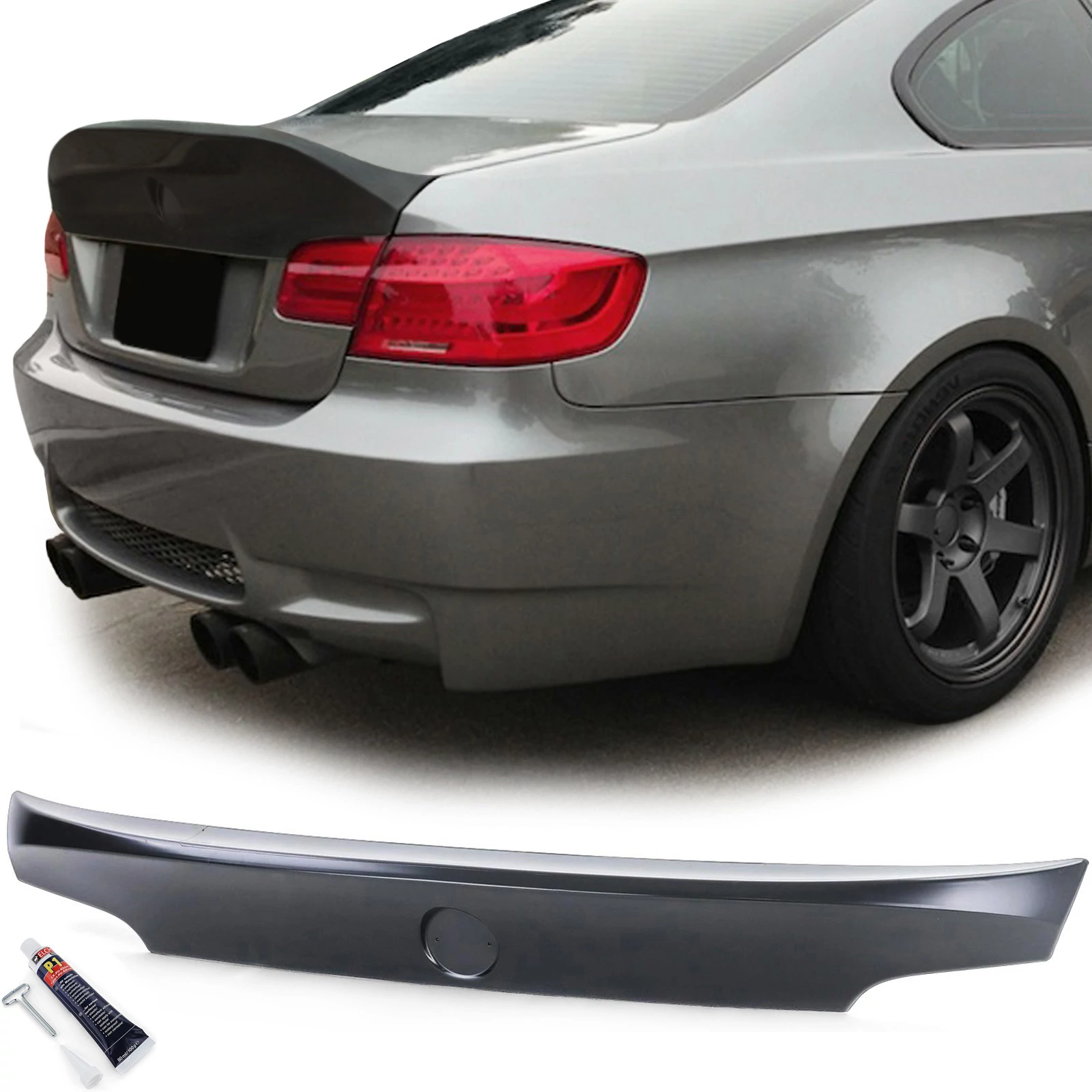 BMW E92 coupe CSL stílusú Ducktail csomagtartó spoiler toldat