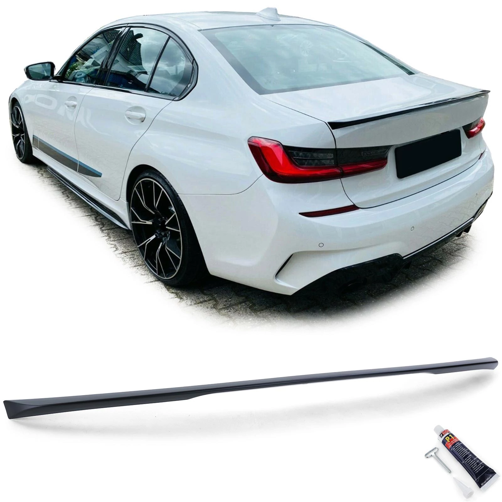 BMW G20 limousine M Performance stílusú csomagtartó spoiler