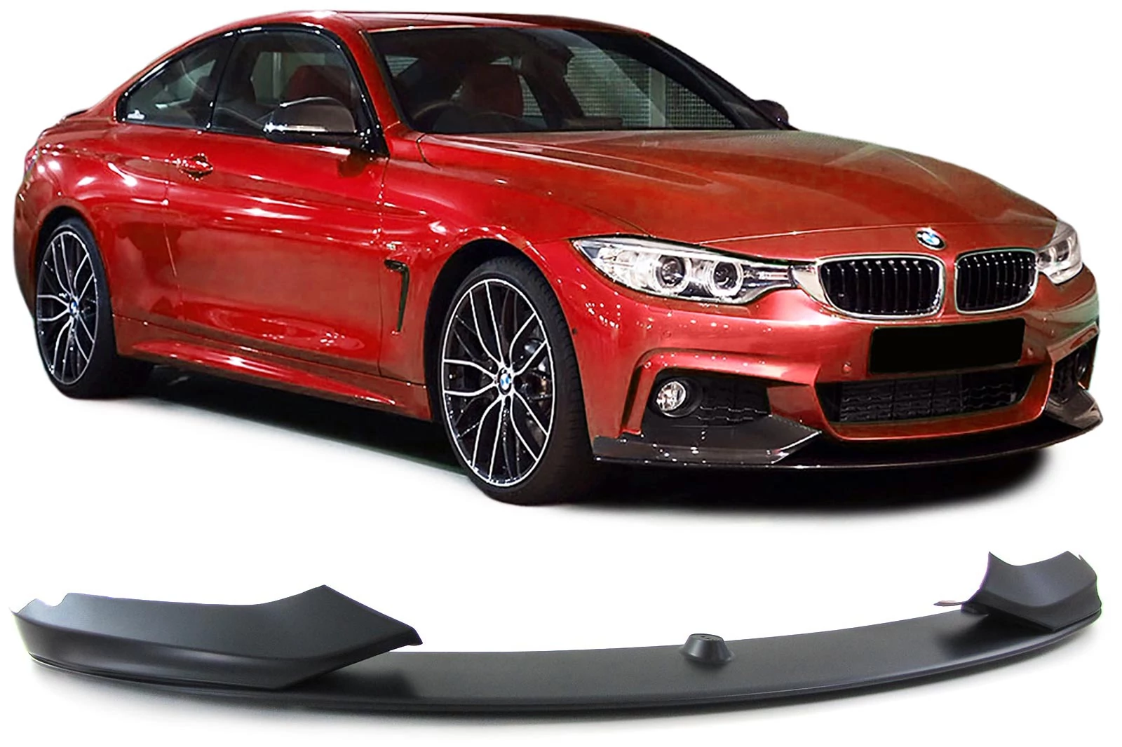 BMW F32 F33 F36 M-packet Performance stílusú utángyártott műanyag koptató lippe