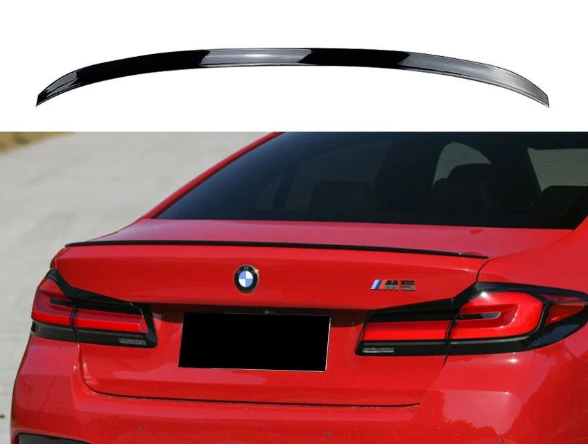 BMW G30 limousine lakkozott fekete M5 stílusú csomagtartó spoiler