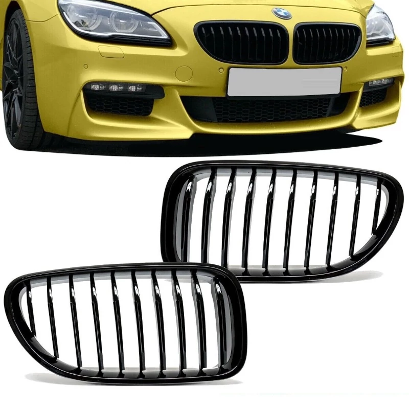 BMW F06 Gran coupe F12 F13 coupe cabrio lakkozott fekete Performance stílusú vese