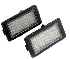BMW E38 fehér SMD LED rendszámtábla világítás