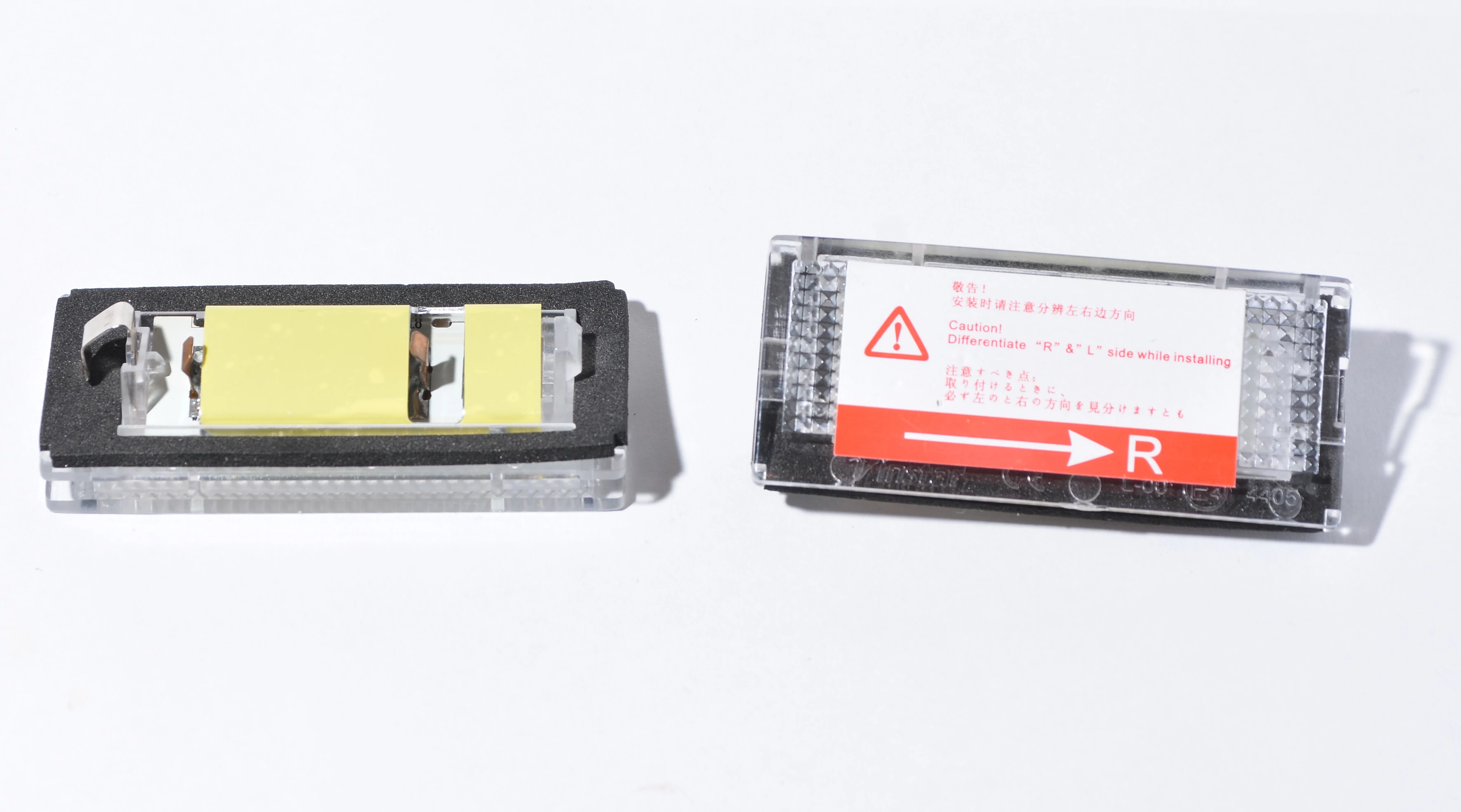 BMW E46 limousine touring compact fehér SMD LED rendszámtábla világítás