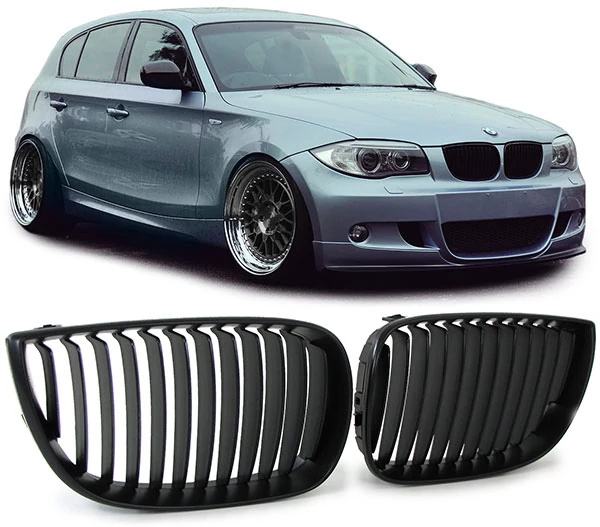BMW E81 E87 matt fekete vese