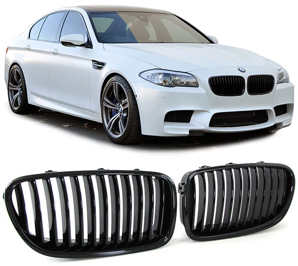 BMW F10 F11 F18 lakkozott fekete vese