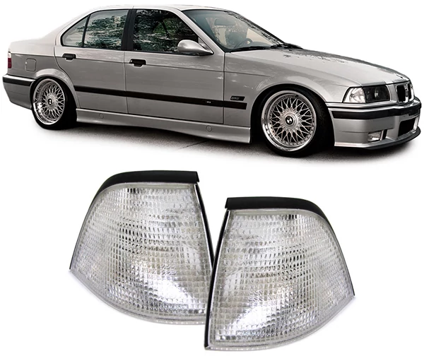 BMW E36 limousine touring compact fehér első index pár