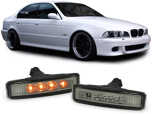 BMW E39 fekete burás SMD LED oldalindex pár