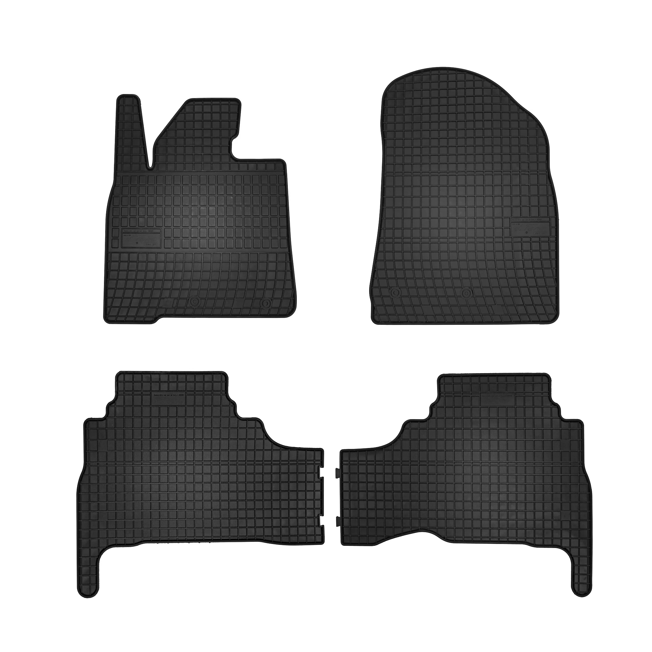 Toyota Land Cruiser J200 facelift Frogum 402294 fekete gumiszőnyeg szett
