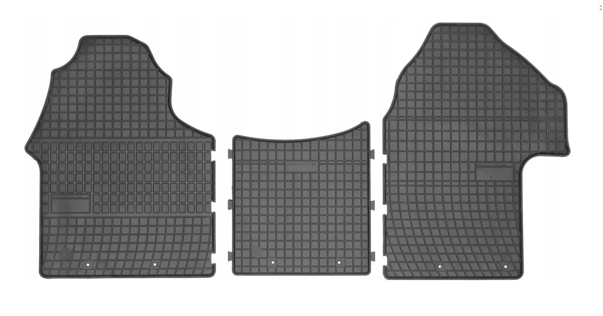 Mercedes Benz Sprinter III 907 - 910 VS30 Frogum 402492 fekete gumiszőnyeg szett
