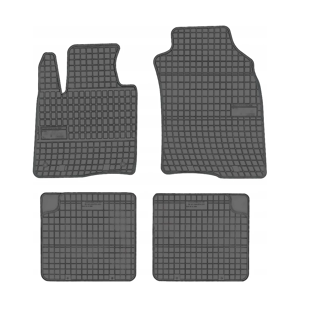 FIAT Panda III Frogum 410657 fekete gumiszőnyeg szett