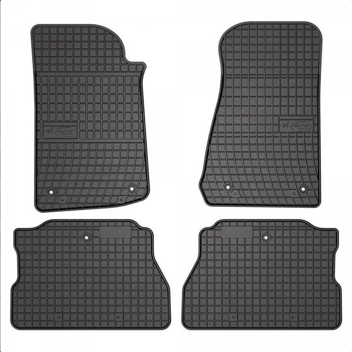 JEEP Wrangler 5ajtós Rubicon Frogum 410848 fekete gumiszőnyeg szett