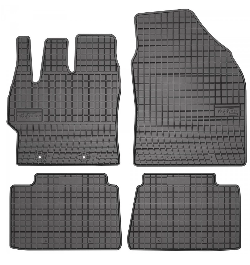 Toyota Yaris IV & Cross Frogum 411456 fekete gumiszőnyeg szett