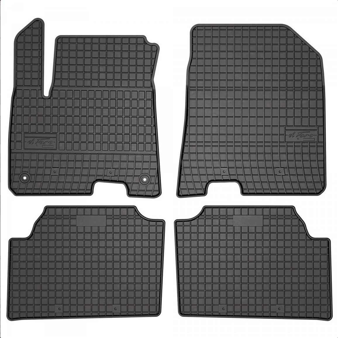 KIA e-Niro Frogum 411791 fekete gumiszőnyeg szett