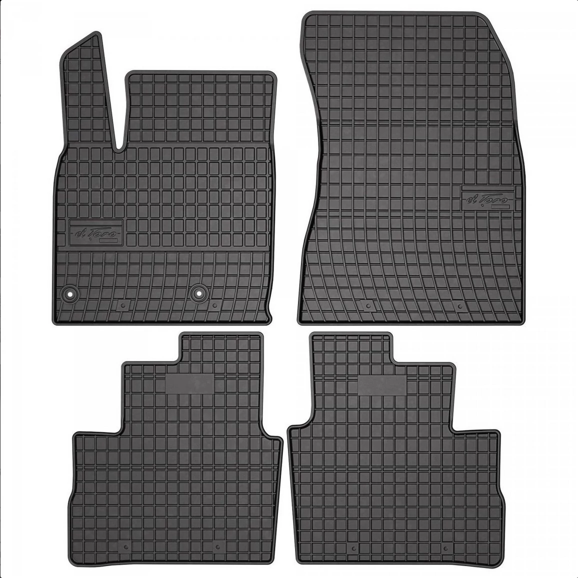 Nissan Qashqai III J12 Frogum 411807 fekete gumiszőnyeg szett