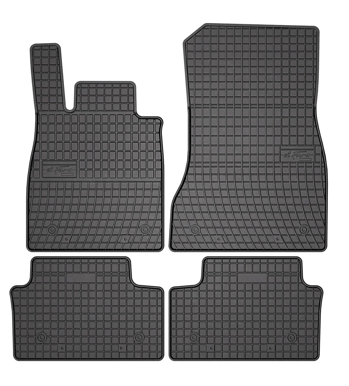 BMW G60 Frogum 412859 fekete gumiszőnyeg szett
