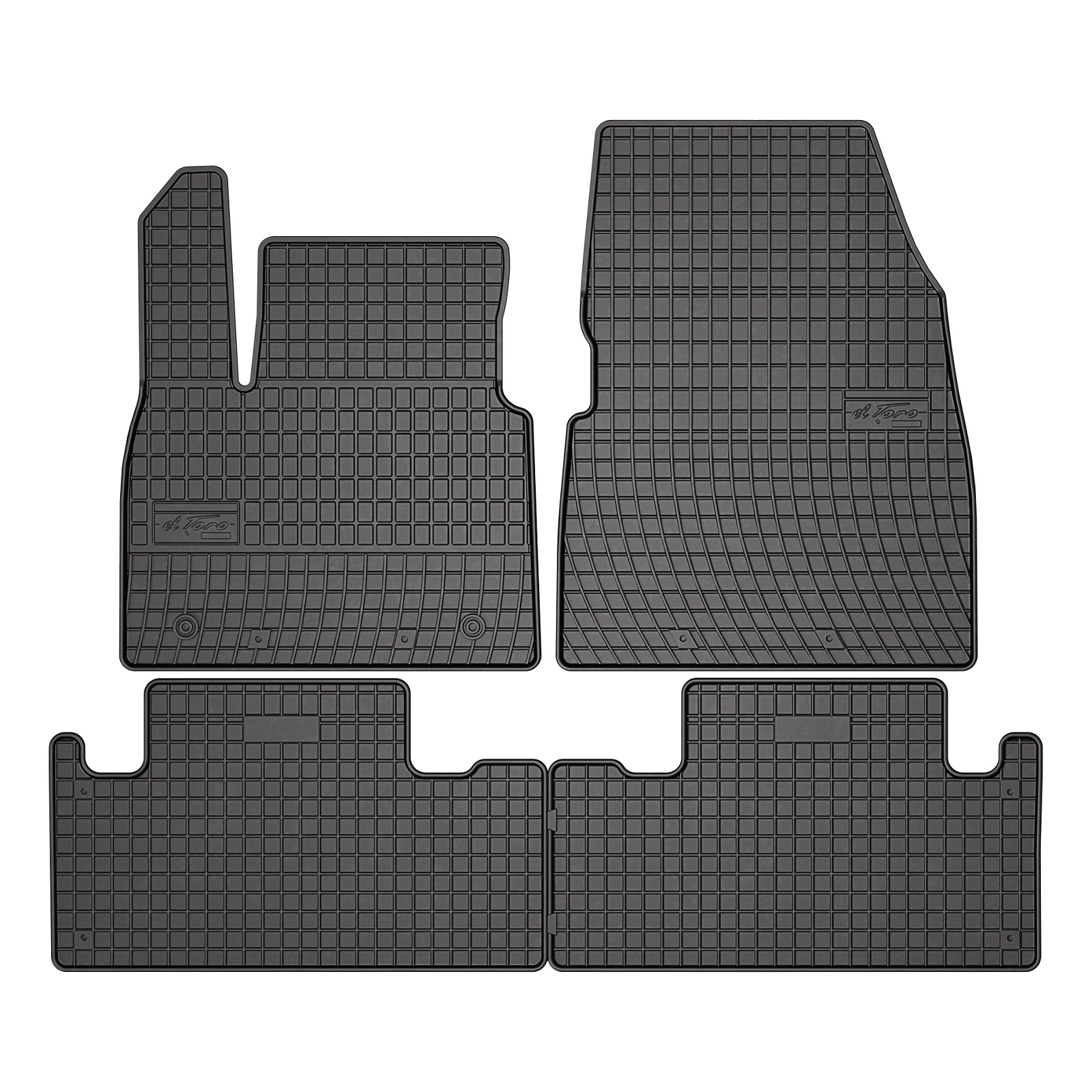 Renault Megane E-Tech Frogum 429185 fekete gumiszőnyeg szett