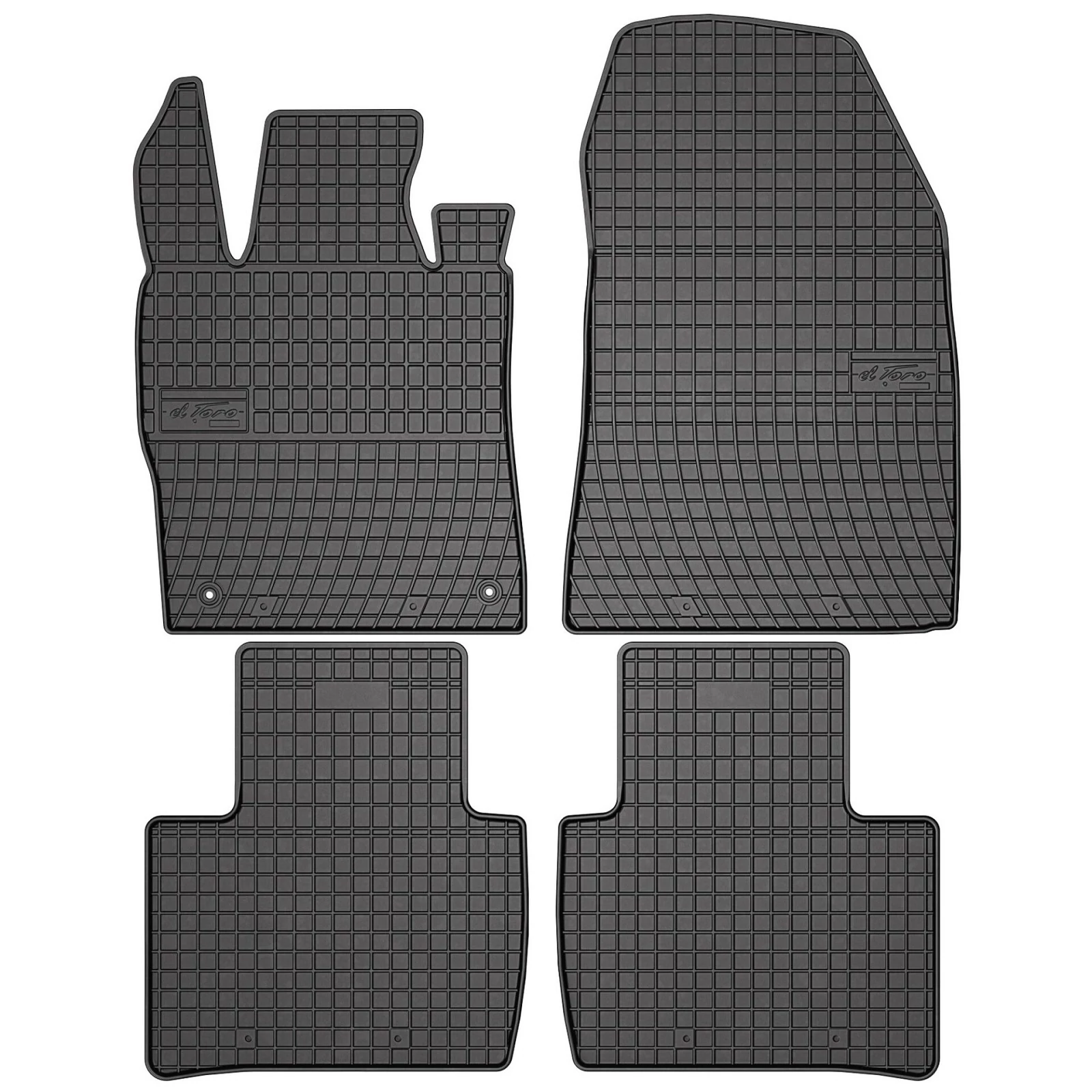 Citroen C5X Frogum 430891 fekete gumiszőnyeg szett